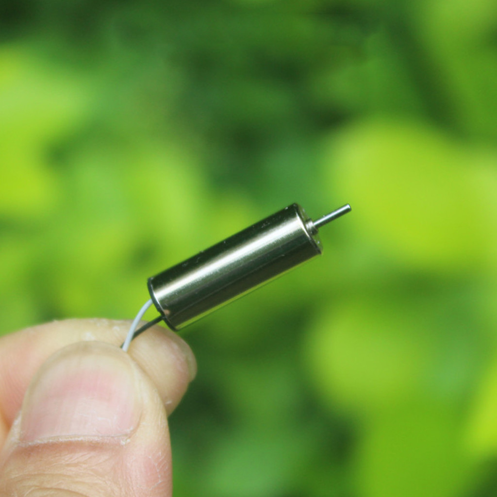 2 Chiếc Micro 7 Mm * 20 Mm 720 Coreless Motor DC 3.7V45000RPM Tốc Độ Cao Mạnh Từ Tính Cho Mini RC Qu