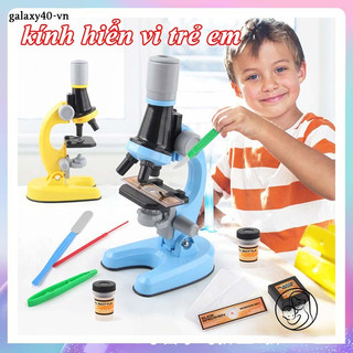 1200X Bộ đồ chơi kính hiển vi quà tặng đồ chơi kính hiển vi thực nghiệm khoa học trường học gia đình cho bé