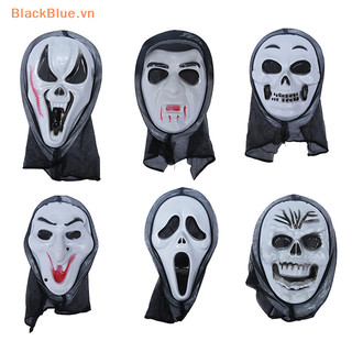 Trang phục hóa trang BBLUE Mặt nạ Cosplay ma kinh dị cho mặt nạ mũ Halloween.