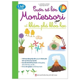 Sách - cuốn sổ lớn montessori về khám phá khoa học