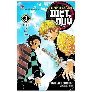 Sách - Thanh Gươm Diệt Quỷ - Kimetsu No Yaiba - Tập 3: Khích Lệ Bản Thân