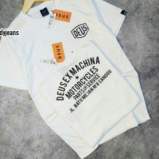 Deus mùa hè mới hợp thời trang thương hiệu thời trang giản dị cotton nguyên chất in logo cỡ lớn Áo thun ngắn tay XS-3XL còn hàng