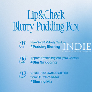 fwee Lip&Cheek Blurry Pudding Pot (30 màu)