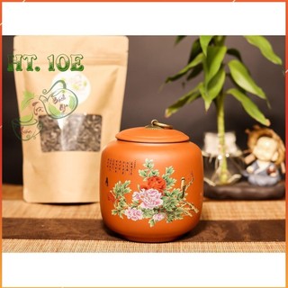 ⚡️giá hủy diệt⚡️ hũ đựng trà tử sa - hàng loại 1 - hoa mẫu đơn