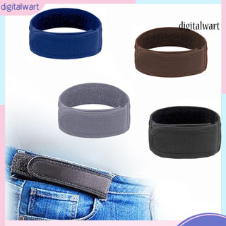 [Dgw] Thắt lưng khóa vô hình Dây buộc Thiết kế băng thun lười biếng Dây thun vô hình Unisex Dây đeo thắt lưng chống trượt