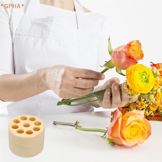 Gpha > Giá đỡ hoa thân cây Ikebana xoắn ốc cho bình hoa tại nhà Tiện lợi Bó hoa cố định Sắp xếp hoa Phụ kiện thiết kế lỗ tròn mới