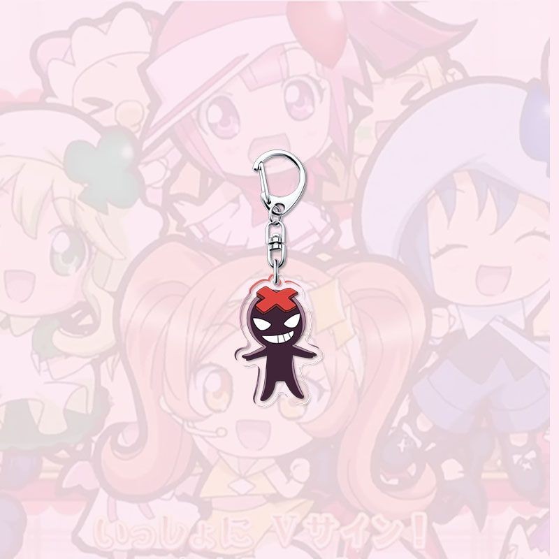 Móc Khoá, Standee, Tranh Kính Mô Hinamori Amu Tsukiyomi Ikuto Shugo Chara Trang Trí Bàn Học, Làm Việ