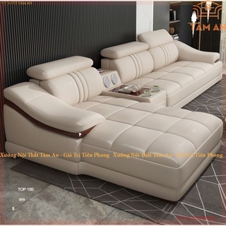 Ghế Sofa Da Cao Cấp TamAn nội thất phòng khách TD910 .TÂM AN