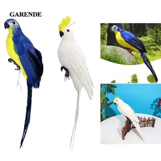 Garende Chim Nhân Tạo Chim Vẹt Mô Hình Lông Vẹt Cho Hàng Thủ Công Trang Trí Bên Ngoài