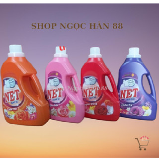 Nước Giặt Đậm Đặc Net Matic Can 3,3kg/3,6Kg Đủ Màu
