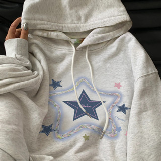 Áo Hoodie nữ Xám form rộng áo khoác hoodie outerity fashion 100% cotton local brand SALMO Y1272