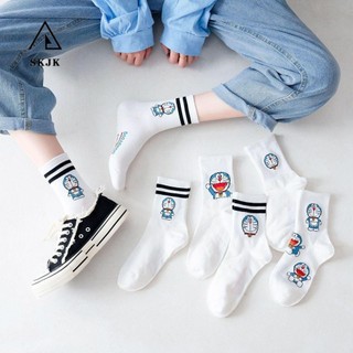 Đôi vớ họa tiết mèo máy Doraemon đáng yêu dành cho nữ
