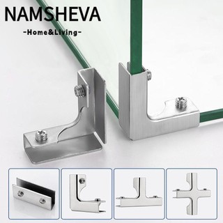 NAMSHEVA Kẹp Cố Định Góc Chữ L Chất Liệu Inox Cao Cấp