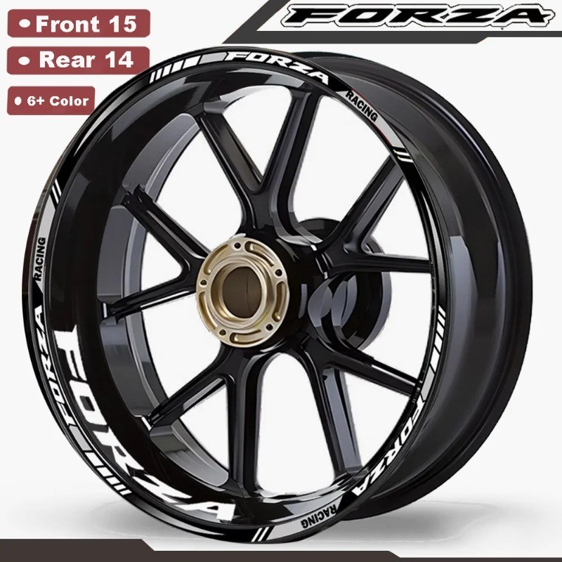 Dành Cho Xe Honda Forza125 Forza250 Forza300 Forza350 Bánh Xe Dán Vành Đề Can Xe Máy Phụ Kiện Forza 