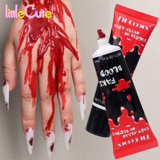 30ml Fitcolor Halloween Fake Blood - Vết thương bầm tím Đạo cụ Cosplay giả - Huyết tương 3 màu - Mỹ phẩm lỏng lâu trôi thực tế - Trang điểm cho trang phục ngôi nhà ma ám