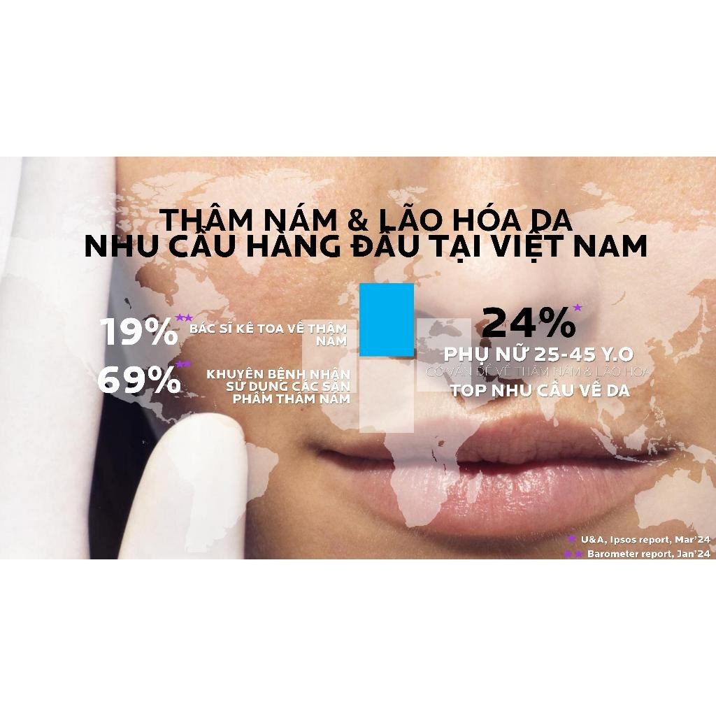 Serum La Roche-Posay Mela B3 Giảm Thâm Nám & Dưỡng Sáng Da 30ml