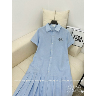 Váy kẻ prada sm