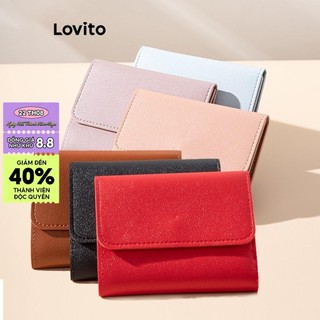 Ví ngắn Lovito cơ bản phong cách thường ngày cho nữ LFA11268