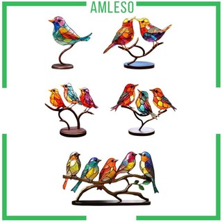 Chim Để Bàn Trang Trí Trung Tâm Tấm Cửa Sổ Tượng Chim Trang Trí Nhà Kim Loại Chim Điêu Khắc Cho Phòng Khách Sân Vườn Trong Nhà