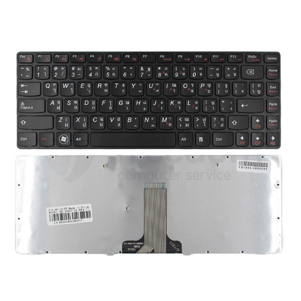 Bàn phím Lenovo Ideapad G480 G485 Z380 Z480 Z485 Thái-Anh