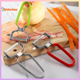 Aislerbee Bếp Peeler Treo Lưu Trữ Thiết Kế Đào Phòng Ăn Khoai Tây Bắp Cải Cà Rốt Di Động Peeler Dụng Cụ Cho Siêu Thị