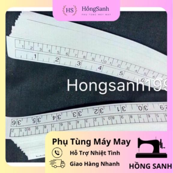 Thước giấy dán bàn máy may