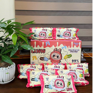 Thùng 32 gói Phú Đạt Gấu LABUBU 120 tờ, không mùi Không Cồn date mới nhất Tiện Lợi Đa Năng Nội Dung 1