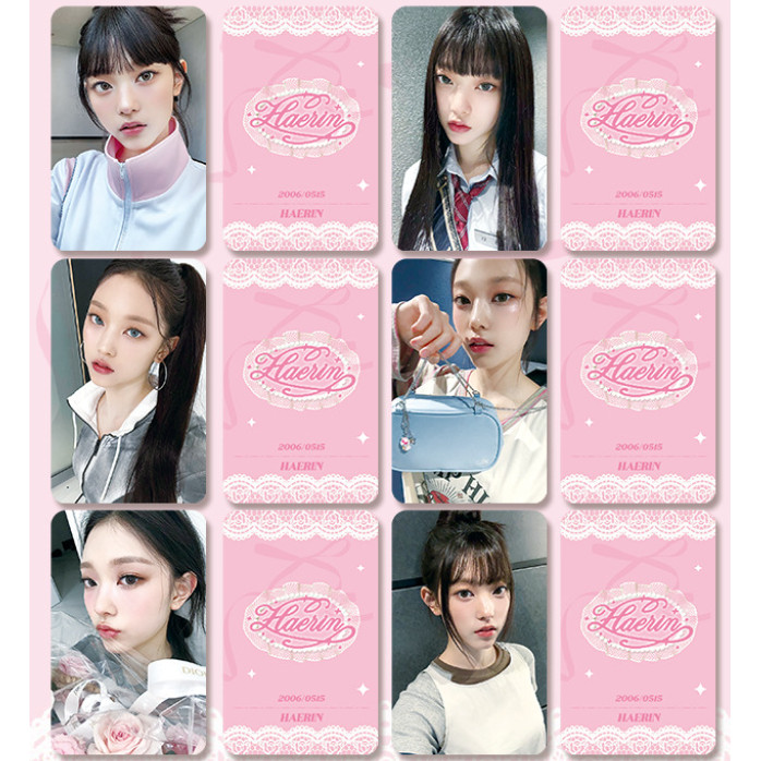 5-10 Cái / bộ NJ Làm Thế Nào Ngọt Ngào Siêu Nhiên Lomo Cards Bunions WEVERSE Photocards HAERIN HANNI