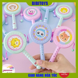 Đồ chơi trống lắc lục lạc cầm tay cho bé sơ sinh MS03