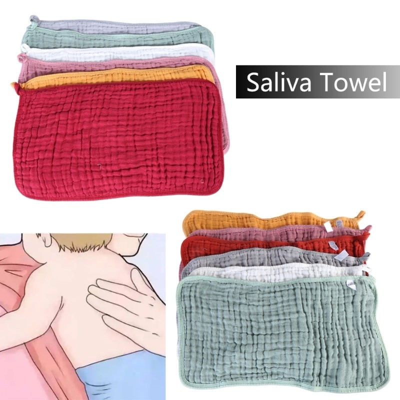 Khăn Nước Bọt WIT Khăn Chảy Nước 6 Lớp Khăn Hiccup Thoáng Khí