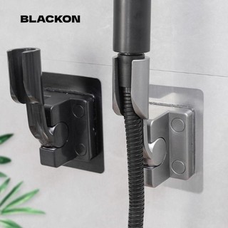 Giá đỡ vòi hoa sen BLACKON, Giá đỡ đầu vòi hoa sen bền không đục lỗ, Đế gắn đầu vòi hoa sen tự dính đa góc đa năng sáng tạo