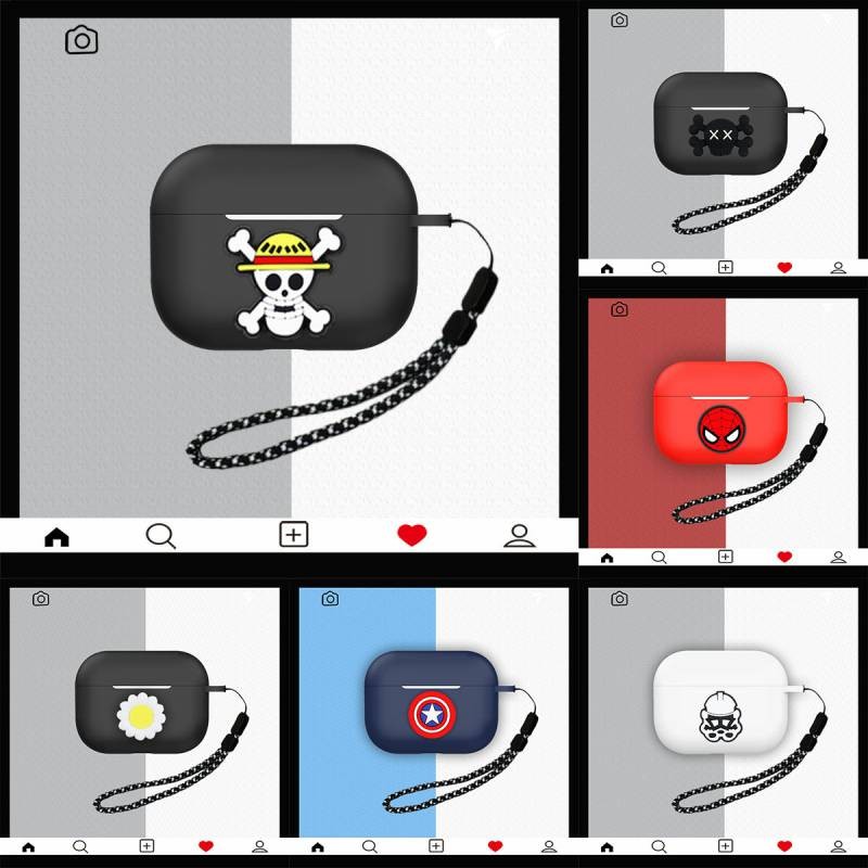 Ry07 CHO hộp đựng airpod4 / hộp đựng airpod 3 vỏ silicon loạt vỏ bảo vệ chống bụi cho airpod 4 / air