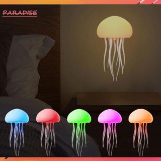 [Paradise1.vn] Đèn mặt dây chuyền sứa Điều khiển bằng giọng nói Type-C Charge Đèn đầu giường sứa dễ thương Quà Giáng sinh