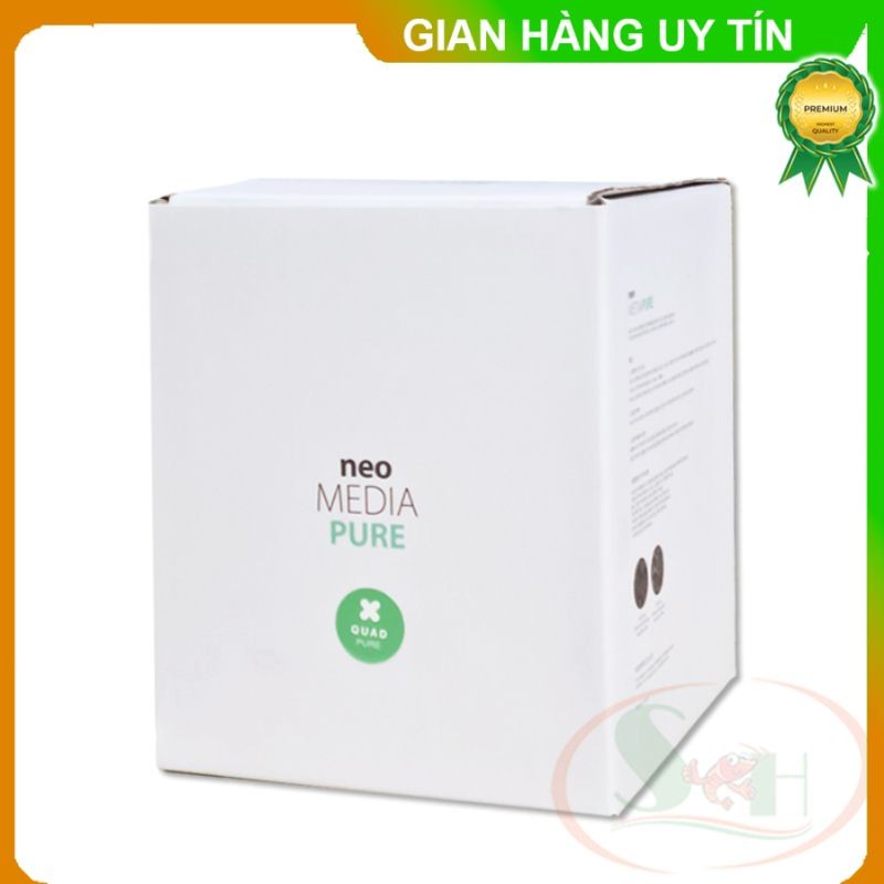 Vật liệu lọc Aquario Neo Media Quad Pure hộp 5 lít giữ pH trung tính bể cá tép thủy sinh store3