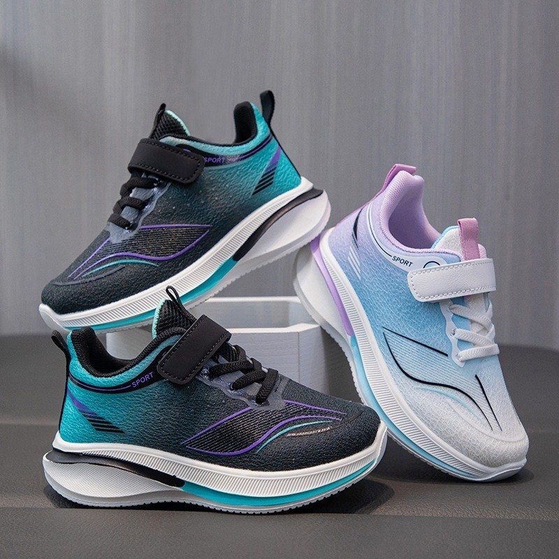 Giày Thể Thao Cho Bé Trai,Bé Gái, Giày Siêu Nhẹ Độn Đế Sport Thoáng Khí, Giày Bé Trai, Giầy Bé Gái Đ