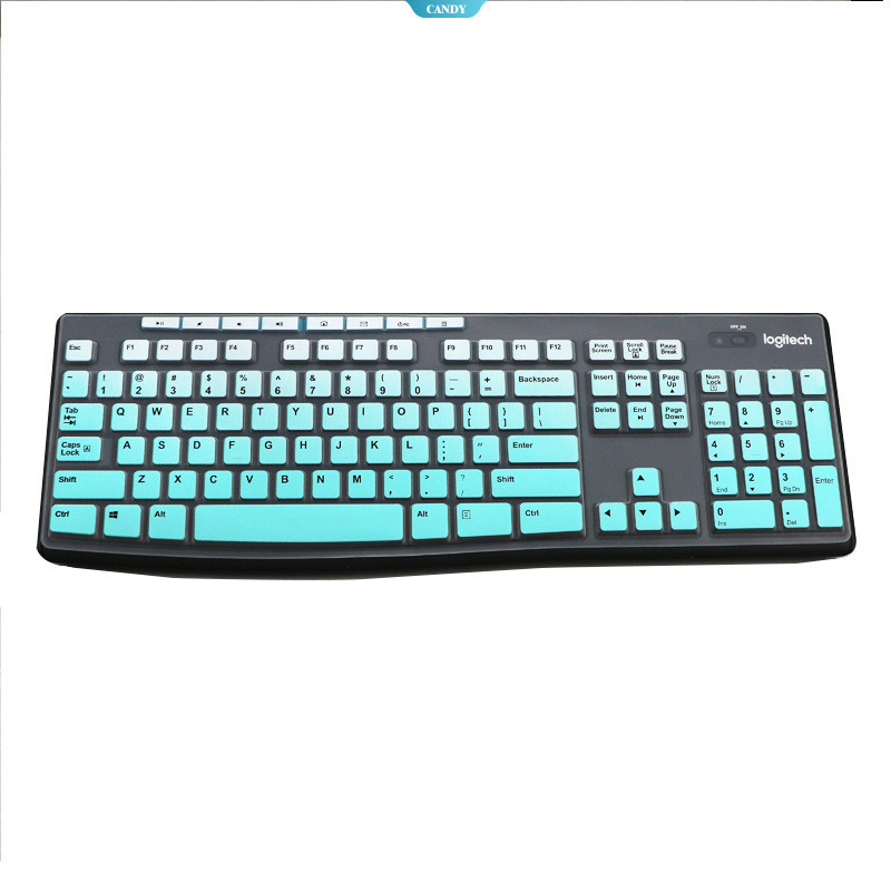 Vỏ silicon bàn phím Logitech K270 / MK200 / MK295 – Tấm bảo vệ chống trầy xước & chống bụi [ZK]