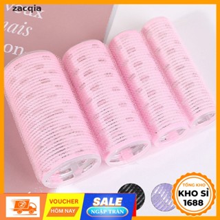 Lô uốn tóc tự dính lõi nhôm tạo kiểu, lô cuốn tóc xoăn chi nữ, lô uốn mái bay, phụ kiện uốn tóc cho nữ E1898