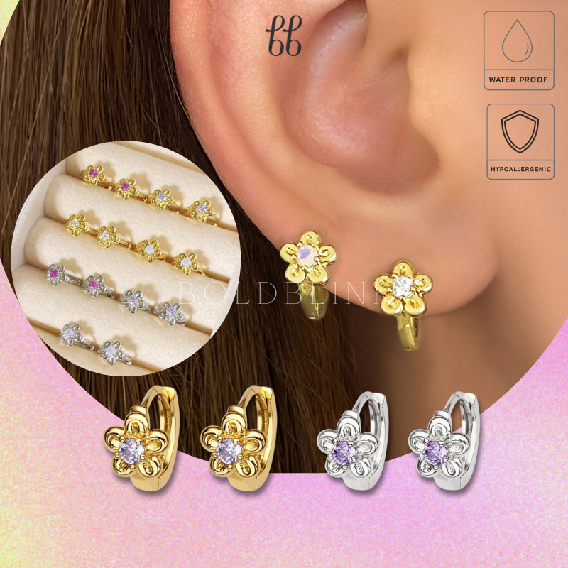 Bông tai hoa BOLDBLINK - Trang sức nữ ngọt ngào & đa năng | Bùa may mắn, Phụ kiện hợp thời trang A19