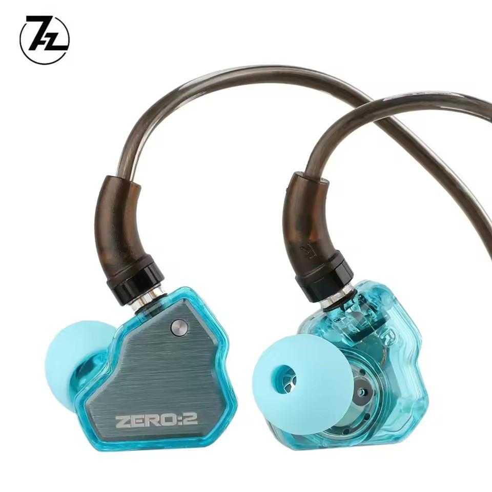 7Hz x Crinacle Zero 2 Cập nhật 10mm Dynamic Driver IEM Tai nghe có dây Tai nghe nhét tai chơi game v