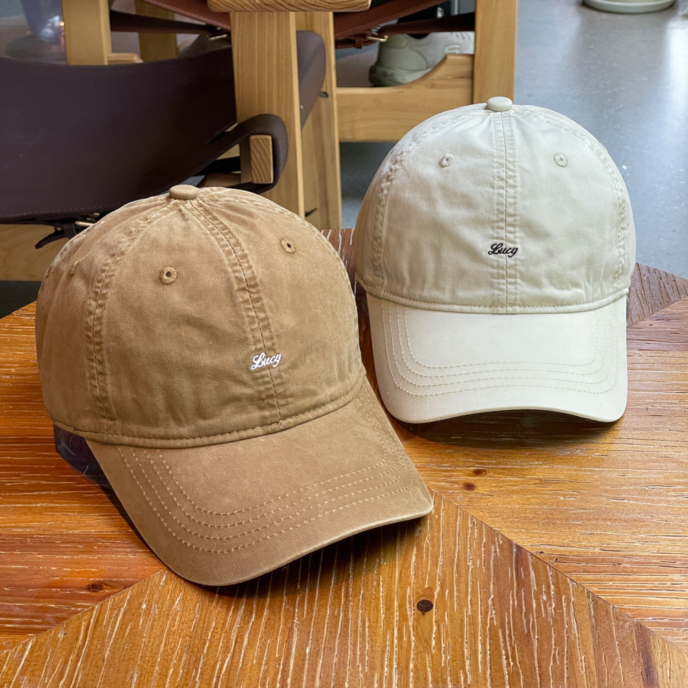 Mũ bóng chày chữ giặt phong cách mới Mũ phong cách Mỹ