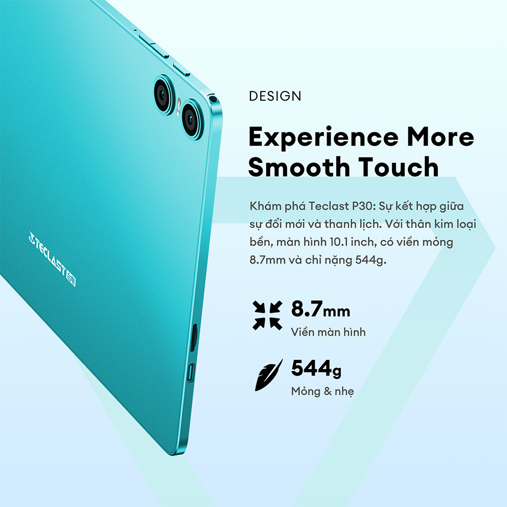 [PHIÊN BẢN MỚI] Máy Tính Bảng Teclast P30 12GB(4+8)/128GB| HD 11” | 6000mAh| 2 Loa Kép | Hàng Chính Hãng | BigBuy360 - bigbuy360.vn