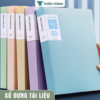  File Lá Đựng Tài Liệu A4 Trong Suốt - Túi Hồ Sơ Nhựa PVC Chống Nước Giúp Sắp Xếp Giấy Tờ Ngăn Nắp 