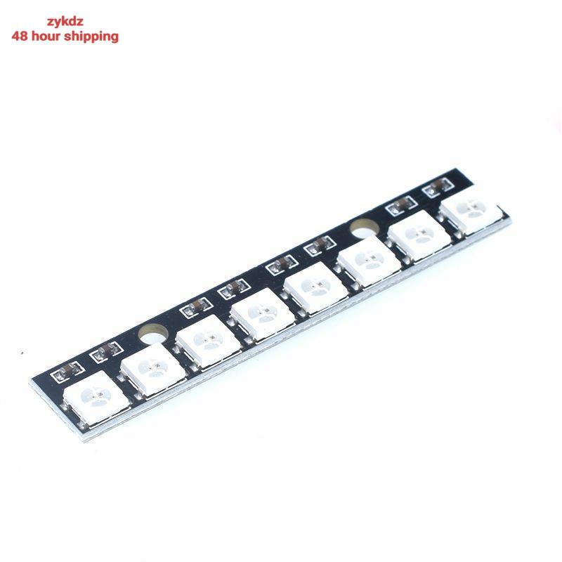 Đèn LED 8 Bit WS2812 5050 RGB Tích hợp Bảng phát triển điều khiển đầy đủ màu 8 Bit