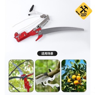 Đầu kéo tỉa cành, cắt cành cây trên cao,hái quả ,kết hợp cưa cành
