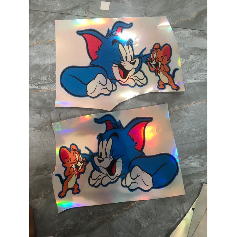 Tem ô tô . Tem xe tải. 1 đôi tem tom Jerry . Tem trang trí