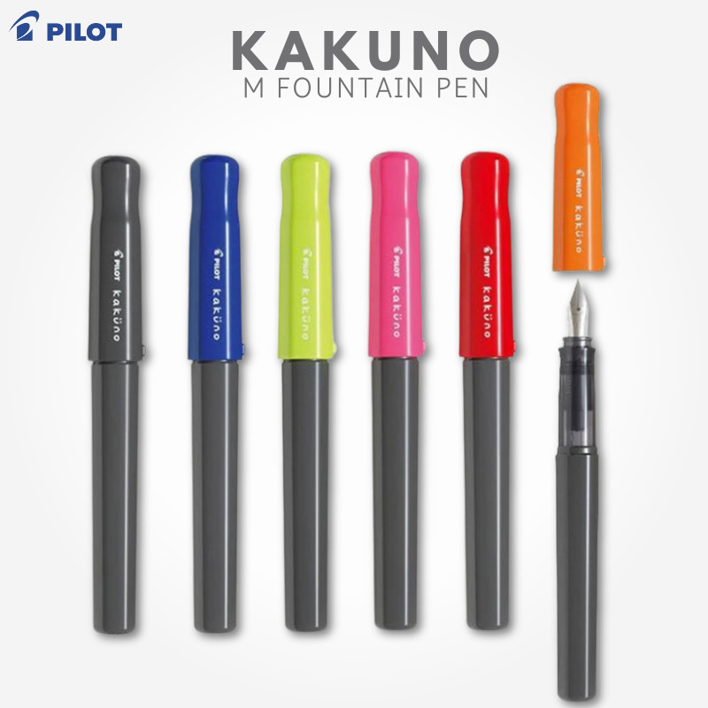 Pilot Kakuno M Fountain Pen - Various Colors
