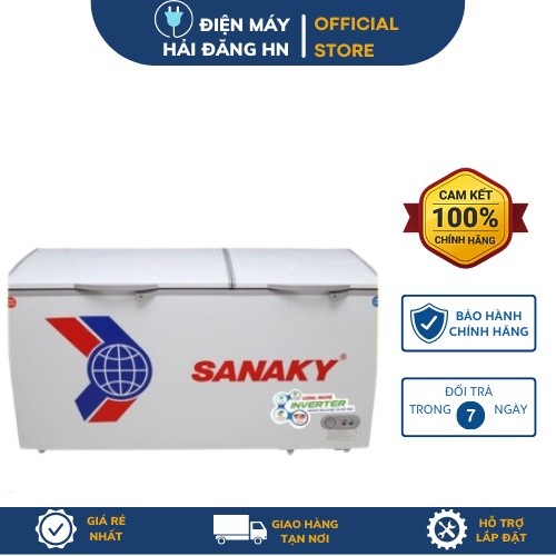 Tủ đông Inverter Sanaky VH-6699W3 485 lít Điện Máy Hải Đăng HN
