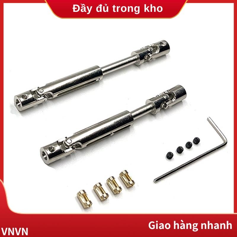 Trục truyền động MN78 CVD với 3mm đến 4mm Trục tay áo cho MN78 MN-78 MN 78 1 / 12 RC Xe nâng cấp các