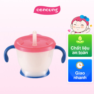 Cốc tập uống 3 giai đoạn Richell 150ml (tay xanh, RC22010)