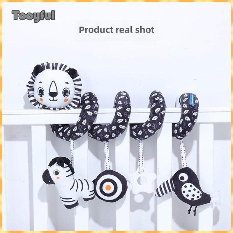Tooyful Quấn Xung Quanh Cũi Di Động Sơ Sinh Lục Lạc Đồ Chơi Di Động Treo Trang Trí Cho Trẻ Sơ Sinh B